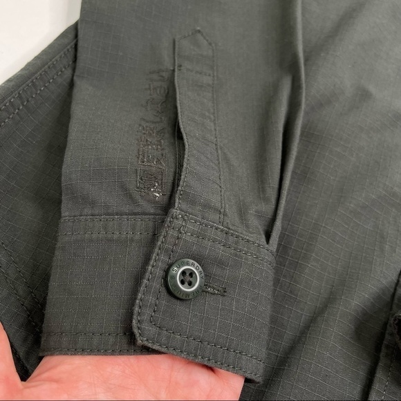 New Superdry Army Green Military Storm Desert Division Button Down Shirt - Picture 7 of 15